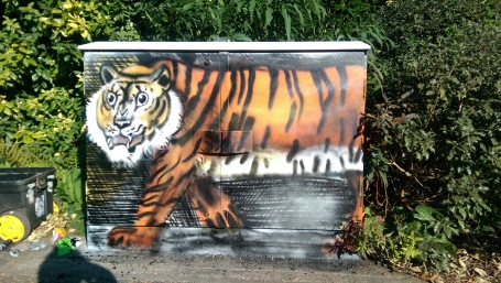 Tiger.Exotic Creatures project. Box Art. 2015.